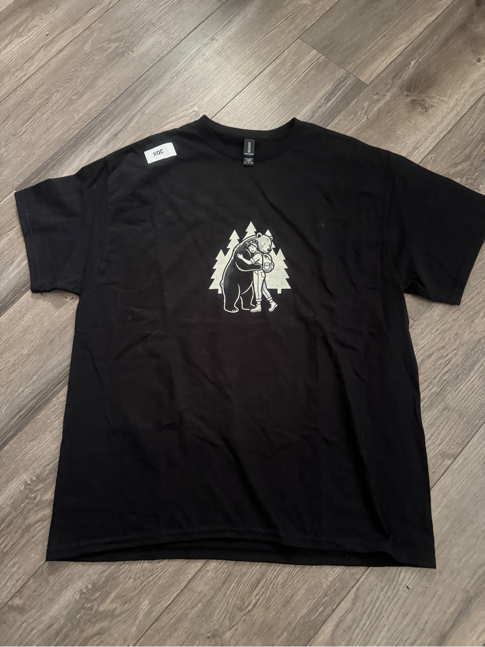 I choose the bear- 100% cotton size XL statement Tee